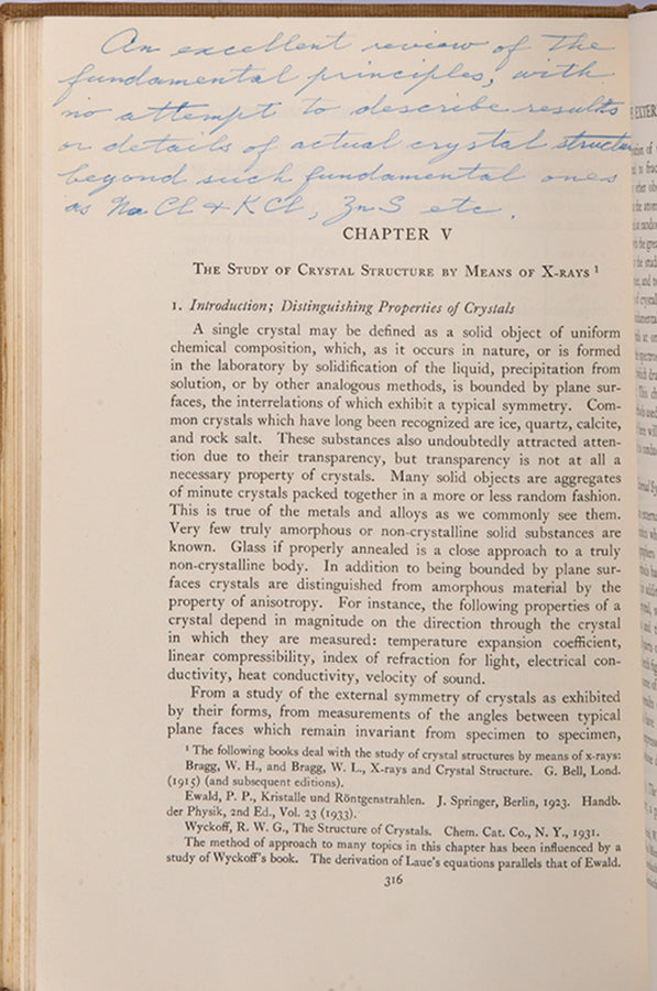Set of the first and the second edition of physicist Arthur Compton's book X-Rays and Electrons,<em> </em>from the library of physicist David Webster with his extensive annotations.