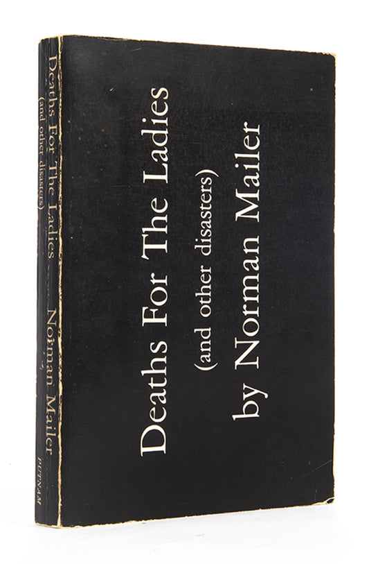 A first edition, signed by the author and addressed to his British editor, Francis Wyndham, of Mailer's first poetry collection.