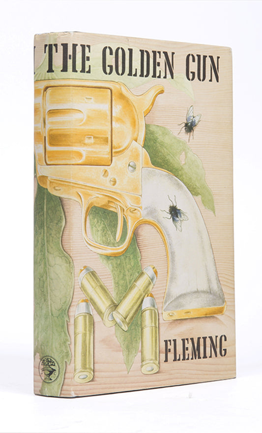 The first edition, first impression of Ian Fleming's The Man with the Golden Gun, his last complete novel, and the penultimate Bond work.