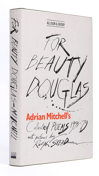 A fascinating first edition of Mitchel's poetry coupled with illustrations by Ralph Steadman, signed by the illustrator.