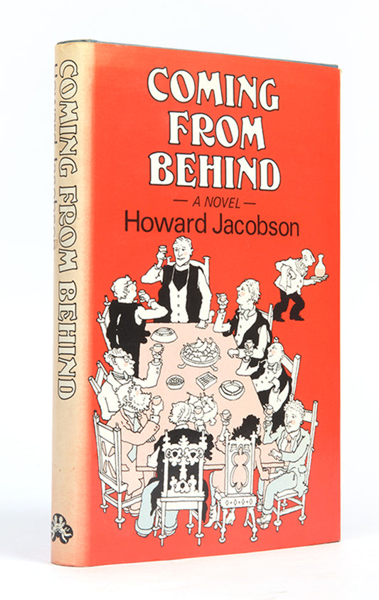 A very good inscribed first edition of Howard Jacobson's hilarious campus novel, Coming from Behind, inscribed to Clive James.