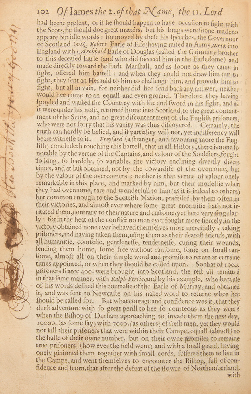 A rare survival from the library of Adam Smith, being the first edition of David Hume of Godscroft's History of the Houses of Douglas and Angus