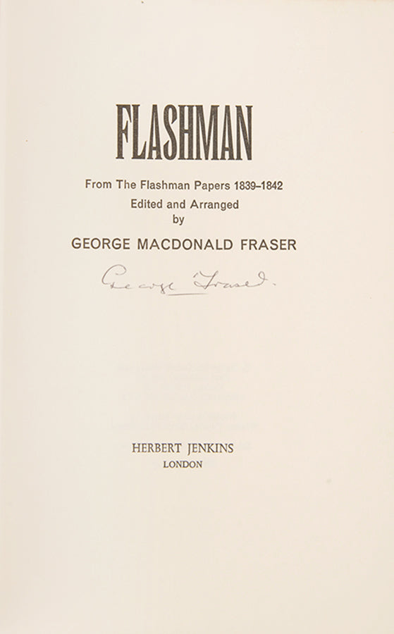 George MacDonald Fraser is best known for this'Flashman series of historical novels, purportedly being the memoirs of the fictional protagonist General Sir Harry Paget<br /><br />george macdonald fraser flashman novels
