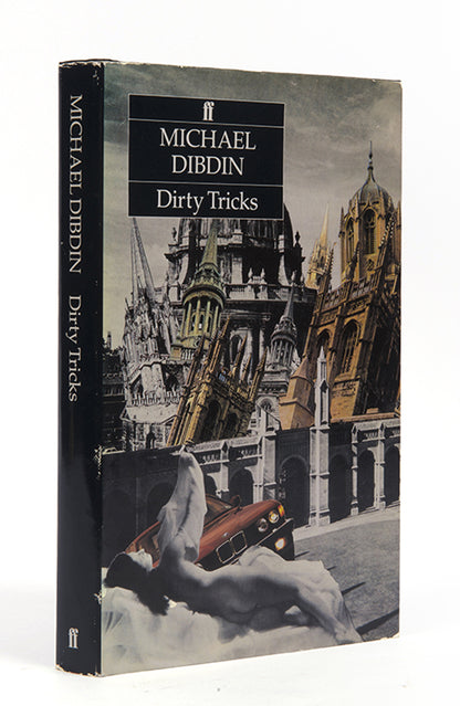 A first edition inscribed by the author, Micheal Dibdin, to fellow author, Clive Sinclair, in very good condition.