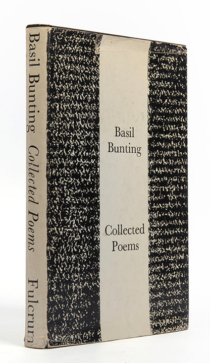 A very good condition, signed, first edition of the poetry of renowned modernist poet, Basil Bunting.