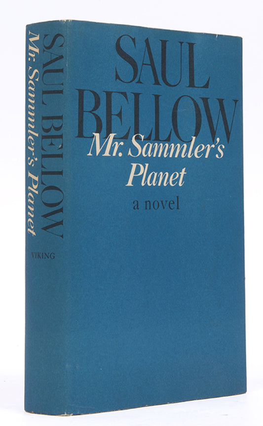 First edition of Mr Sammler's Planet by Saul Bellow, inscribed by the author to Harold Rosenberg.