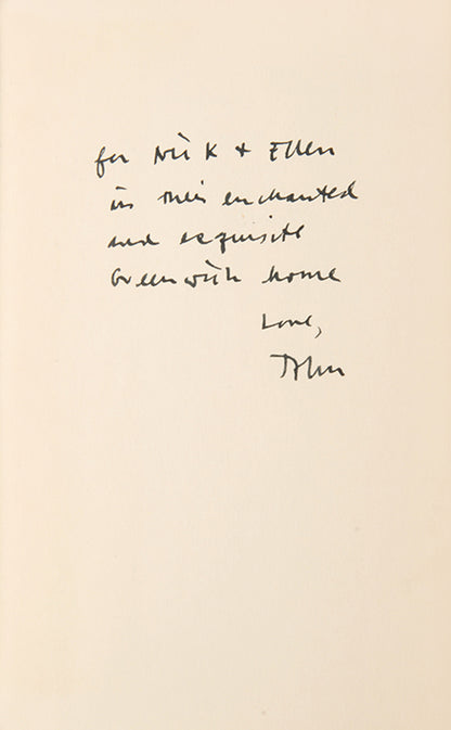 Superb set of first editions by John Updike, each inscribed by the author to his former student, Nicholas Delbanco.