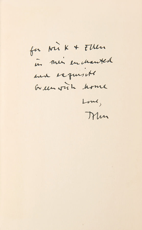 Superb set of first editions by John Updike, each inscribed by the author to his former student, Nicholas Delbanco.