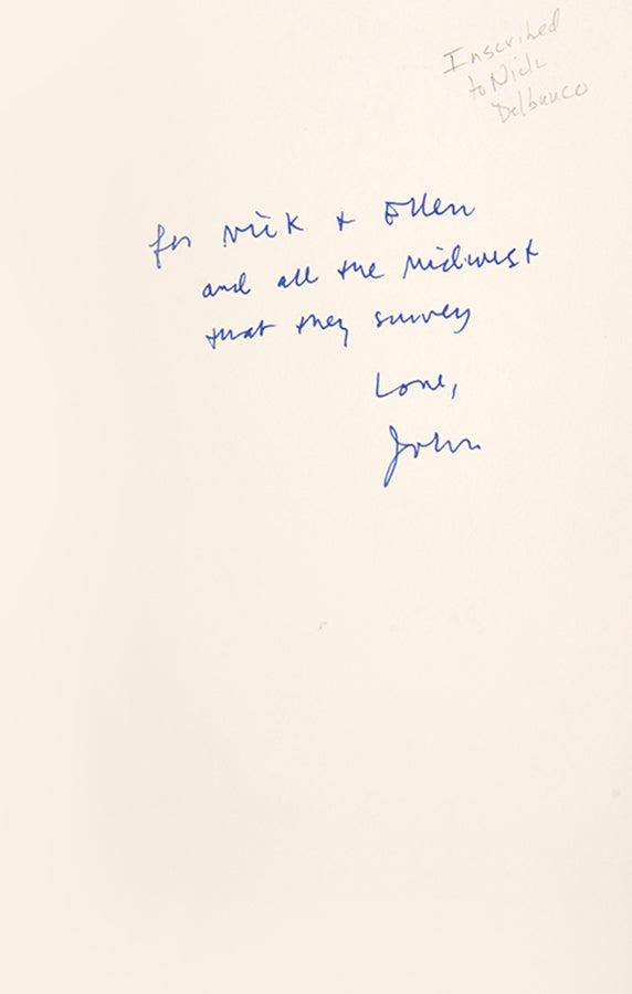 Superb set of first editions by John Updike, each inscribed by the author to his former student, Nicholas Delbanco.