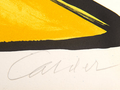 Alexander Calder, Frontispiece, 1976, lithograph in colours, signed and numbered, artists proof, edition of 175