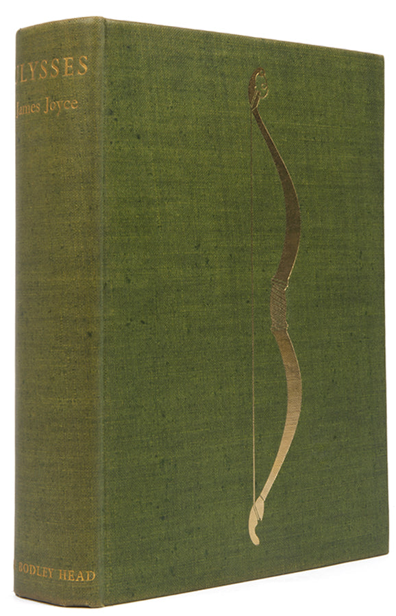 First UK edition of Ulysses by James Joyce, one of 900 copies on Japon vellum.