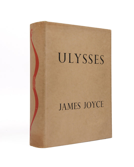 First UK edition of Ulysses by James Joyce, one of 900 copies on Japon vellum.