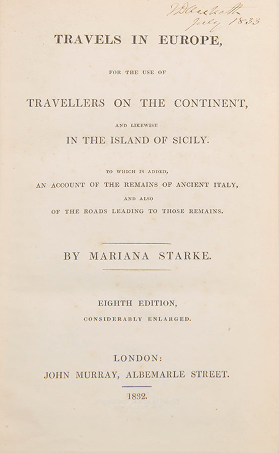Eighth edition with two title pages