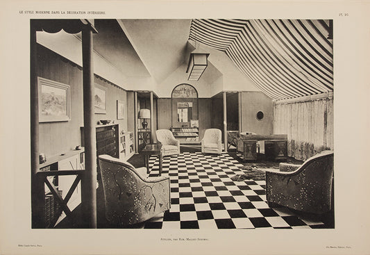 A beautiful copy of La Style Moderne dans la Décoration Intérieure by Henri Clouzot.
