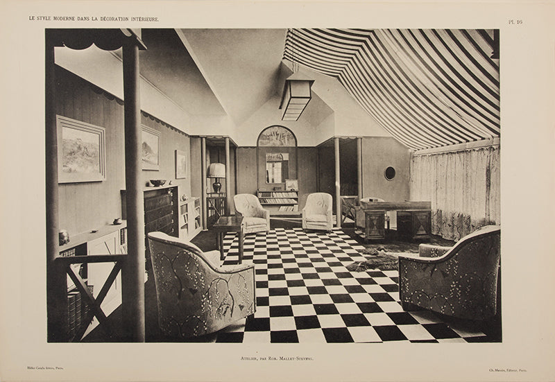 A beautiful copy of La Style Moderne dans la Décoration Intérieure by Henri Clouzot.