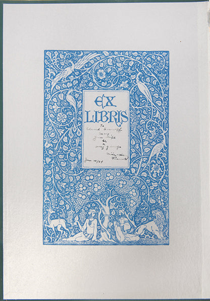A magnificent publication of the Song of Songs, first published in Berlin in 1923, illustrated by Ze'ev Raban and personally dedicated to Prof. Boris Schatz.