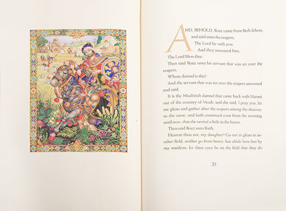 Szyk's magnificent visual interpretation of the books of Ruth.