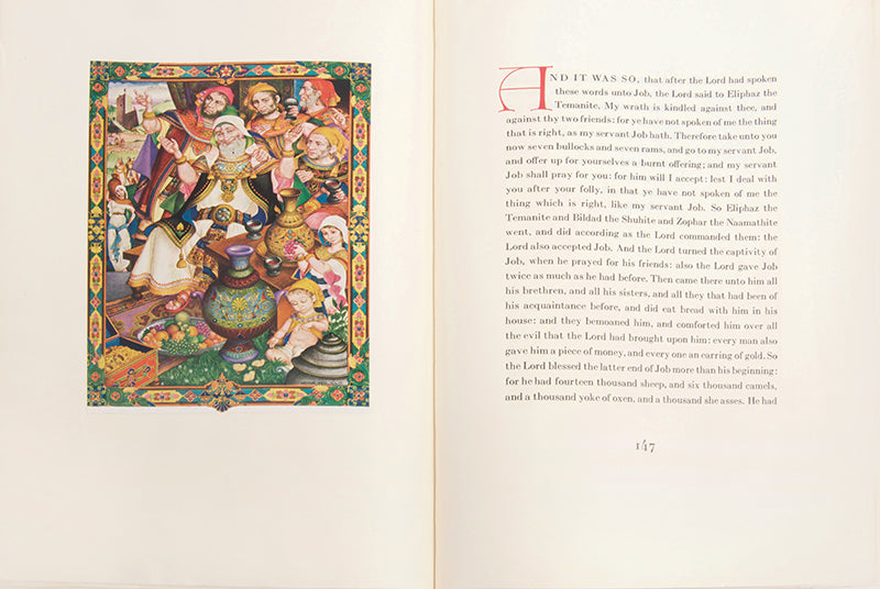 Arthur Szyk's magnificant visual interpretation of the books of Job.