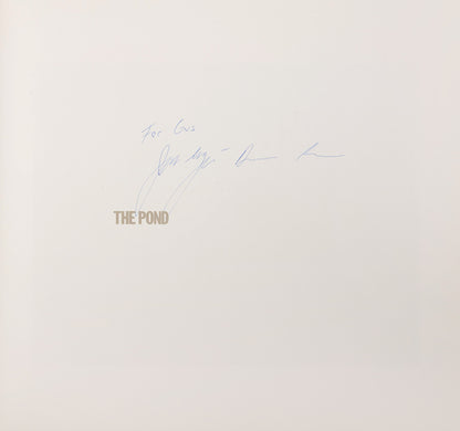 The Pond is John Gossage's visual meditation on Thoreau's stay at Walden Pond. This copy is inscribed to Gus Blaisdell.
