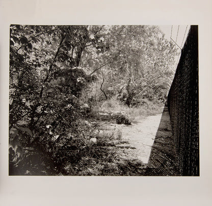 The Pond is John Gossage's visual meditation on Thoreau's stay at Walden Pond. This copy is inscribed to Gus Blaisdell.