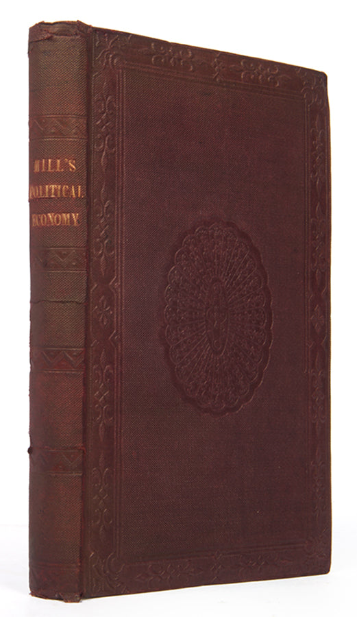 The third, revised and corrected edition of James Mill's Elements of Political Economy, in the publisher's maroon cloth