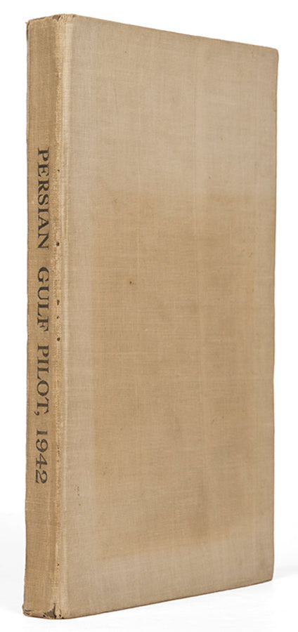The 1942 edition of the Persian Gulf Pilot, with the 1948 supplement, a scarce pilot guide of the Persian gulf describing Bahrain, Kuwait, Qatar, Dubai, and Abu Dhabi, and numerous other villages and towns along the Arabian coast.