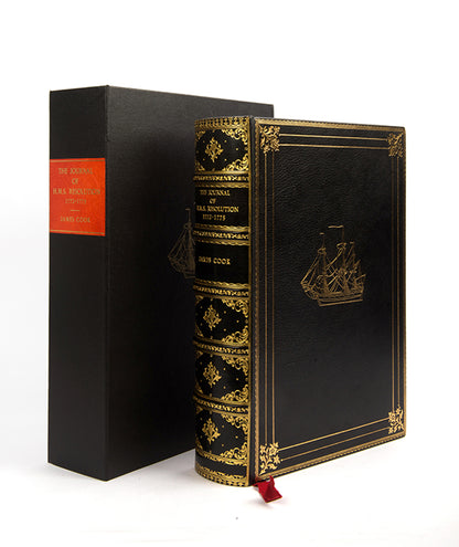 Anniversary edition, 1 of 50 specially bound copies (no. 158), signed by Admiral of the Fleet Mountbatten, of Captain Cook's manuscript Anniversary edition, The Journal of H.M.S. Resolution 1772-1775.