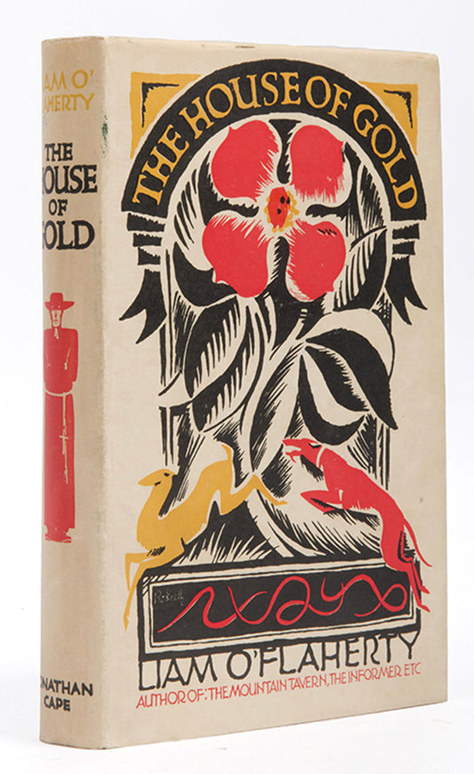 First edition of The House of Gold by Liam O'Flaherty.