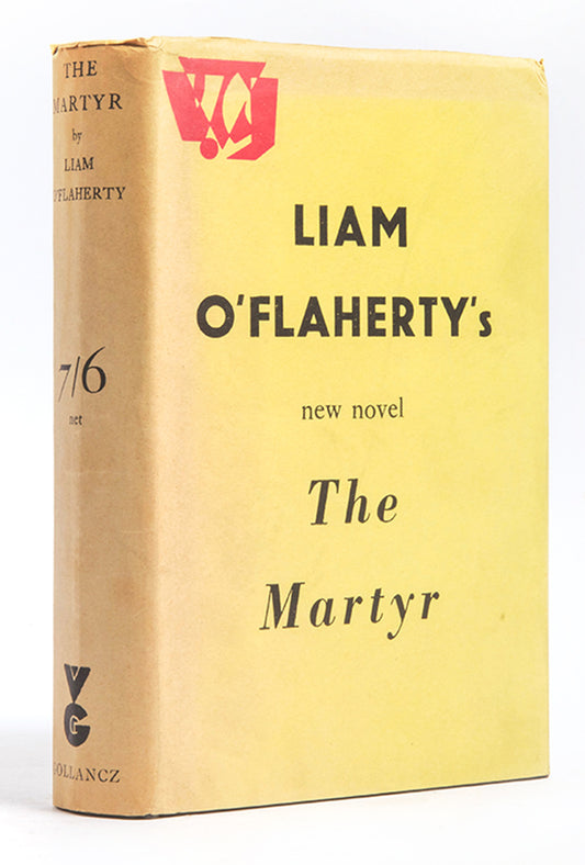 First edition of The Martyr by Liam O'Flaherty.