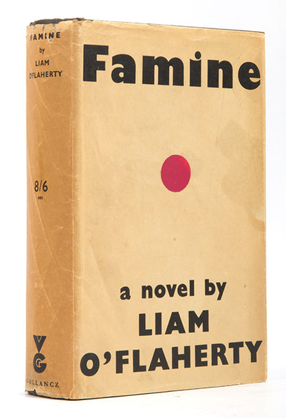 First edition of Famine by Liam O'Flaherty.