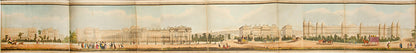 First edition of Richard Morris's Panoramic View Round the Regent's Park, a magnificent hand-coloured panorama.