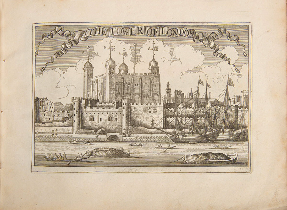The scarce Seller issue of A Prospect of London, an illusive series of evocative plates of Stuart London.