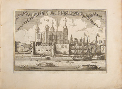 The scarce Seller issue of A Prospect of London, an illusive series of evocative plates of Stuart London.