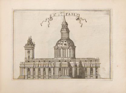 The scarce Seller issue of A Prospect of London, an illusive series of evocative plates of Stuart London.