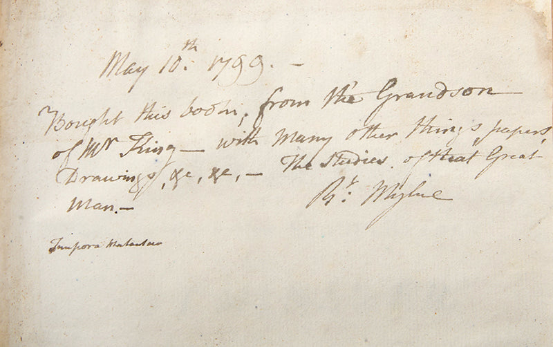 First editions of Nicholas Hawksemoor's A Short Account of London Bridge, and Thomas Lediard's Some Observations on the Scheme, with extra plates.
