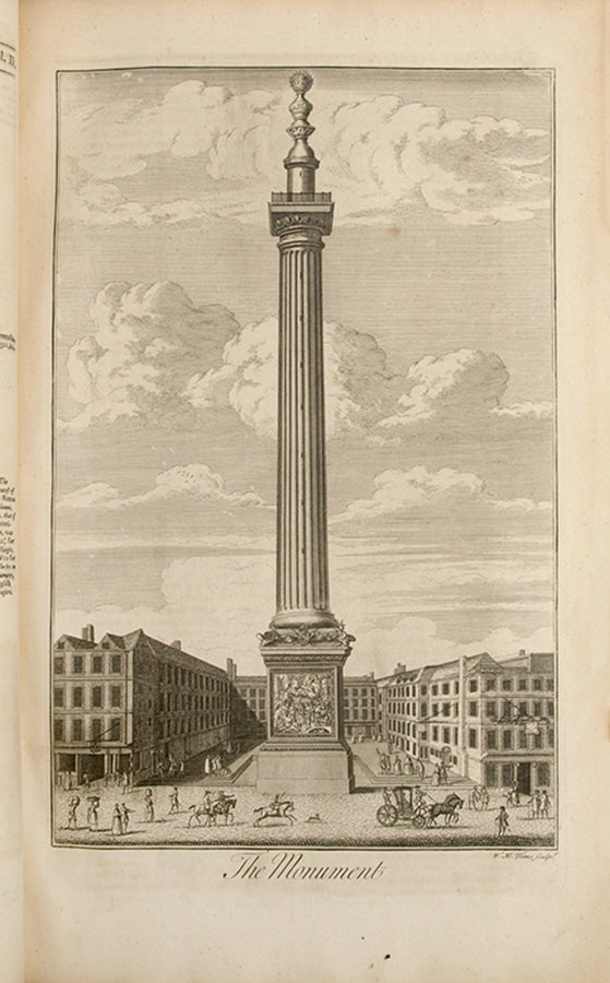 The enlarged and preferred second edition of Maitland's The History of London furnished with nearly 100 more plates than the first edition