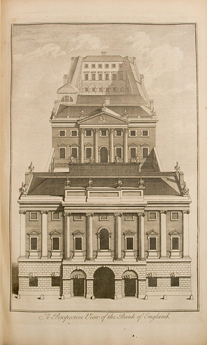 The enlarged and preferred second edition of Maitland's The History of London furnished with nearly 100 more plates than the first edition.