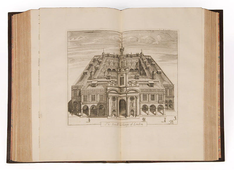 The fifth edition, the first illustrated edition, of Stow's Survey of the Cities of London and Westminster, one of the greatest of all London books.