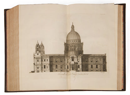 The fifth edition, the first illustrated edition, of Stow's Survey of the Cities of London and Westminster, one of the greatest of all London books.