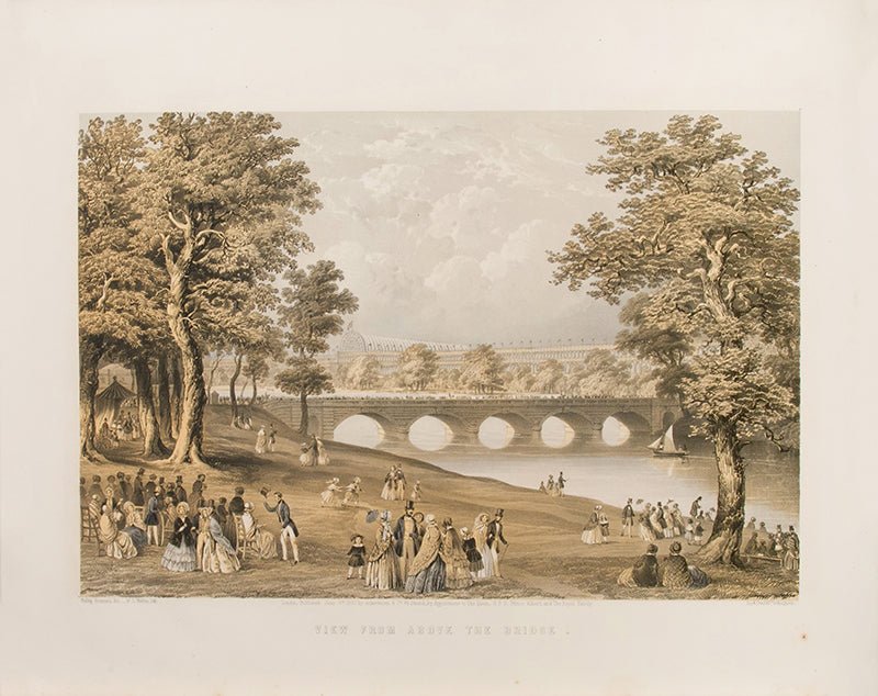 First edition of Phillip Brannon's The Park and the Crystal Palace, a scarce set of unusual views of the Crystal Palace, with an additional hand-coloured lithograph titled 'Interior of the Crystal Palace'.