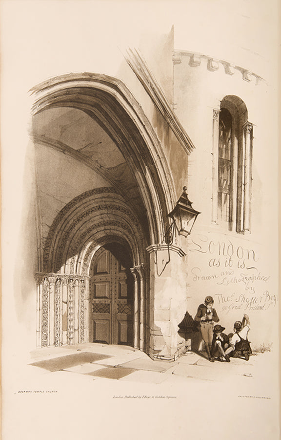First edition of Thomas Shotter Boys' Original Views of London As It Is, the definitive record of London in the 1840's, as well as being one of the last great illustrated books on London.