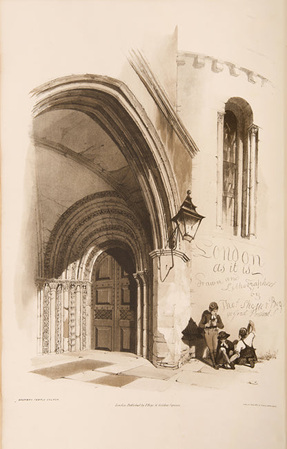 First edition of Thomas Shotter Boys' Original Views of London As It Is, the definitive record of London in the 1840's, as well as being one of the last great illustrated books on London.