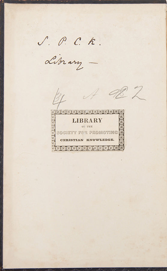 The First Book of Common Prayer in Marathi printed in Bombay in 1835, by Rev John Dixon..