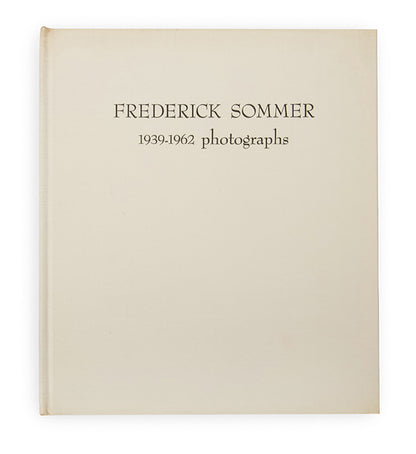 Issued as Aperture 10:4, this is one of a small number of copies that Minor White had bound for Frederick Sommer to distribute privately