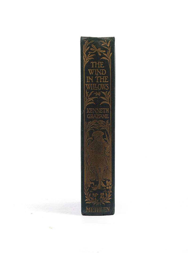 First impression, The Wind in the Willows, Kenneth Grahame, goog copy of a corner stone work of Edwardian literature, a tale steeped in nostalgia and parental love