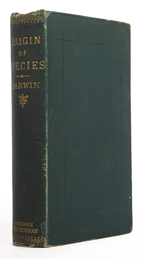 Sixth edition of Darwin's Origin of Species, published in 1897.