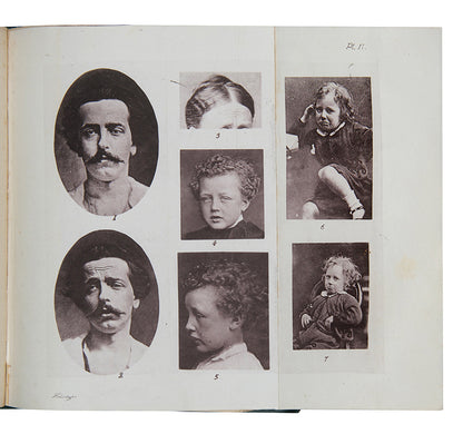 First edition, second issue of The Expression of the Emotions in Man and Animals by Charles Darwin, published in 1872.