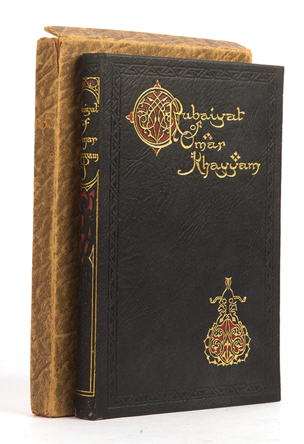 A handsome copy of<em> </em>The Rubàiyàt of Omar Khayyàm, with colour-plate illustrations after the Hungarian artist Willy Pogany in the origianl leather bound binding, 1930