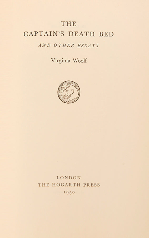 The Captain's Death Bed