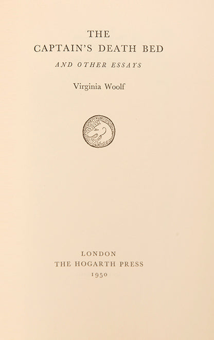 The Captain's Death Bed